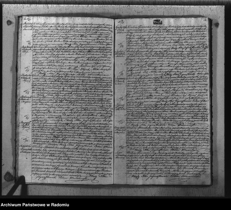 image.from.unit.number "Duplikat urodzonych, zaślubionych i zmarłych w parafii Głowaczew akta w sobie mieszczący za rok 1844"