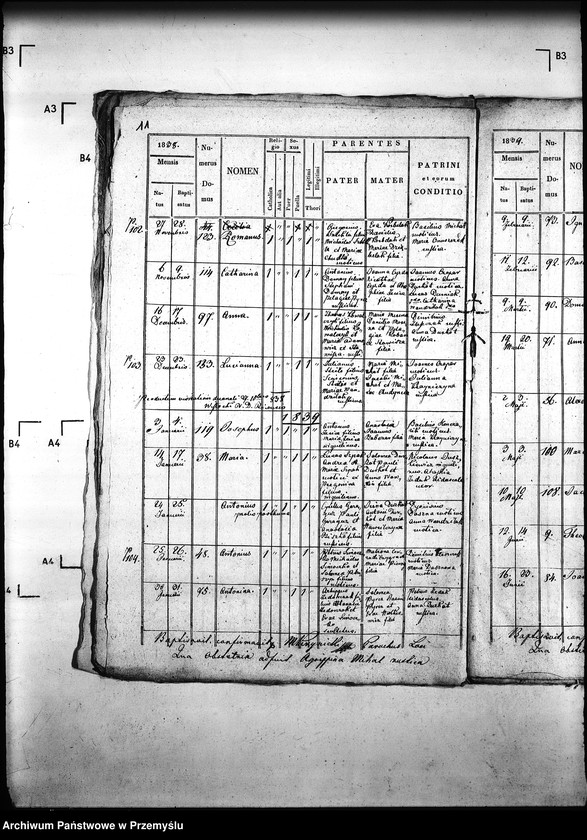 Obraz 15 z jednostki "[Kopie ksiąg metrykalnych parafii Hańczowa z filią Ropki (dekanat Gorlice)]"