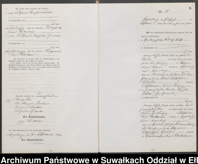 image.from.unit.number "Heiraths-Neben-Register des Preussischen Standes-Amtes Angerburg Kreis Angerburg"