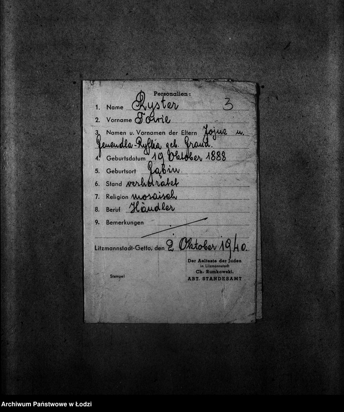 Obraz 6 z jednostki "[Korespondencja w sprawach zagubienia dokumentów tożsamości]"