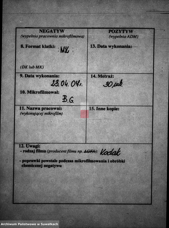 image.from.unit.number "Dowody do Akt Małżeństwa Gminy Wigierskiey od dnia 1 Maja 1810 Roku do dnia ostatniego kwietnia 1811 Roku."