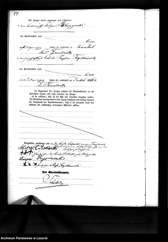 Obraz 15 z jednostki "[Księga małżeństw - wieś]"