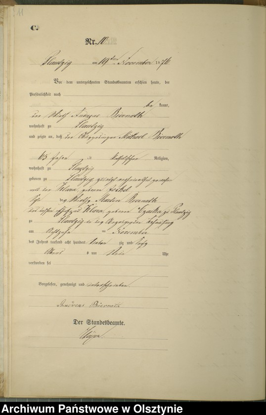 image.from.unit.number "Sterbe-Haupt-Register Nr 1 - 13"