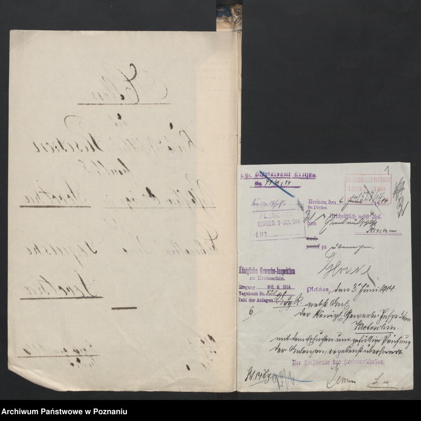 Obraz 5 z jednostki "Acta betreffen Schlächterei - Anlage in Sobotka des Bäckermeisters Simon Gogulski in Sobotka"