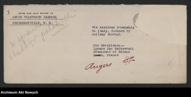 image.from.unit.number "Jaeckel Louis Ellsworth; Dotyczy polskiej floty handlowej; L.1"