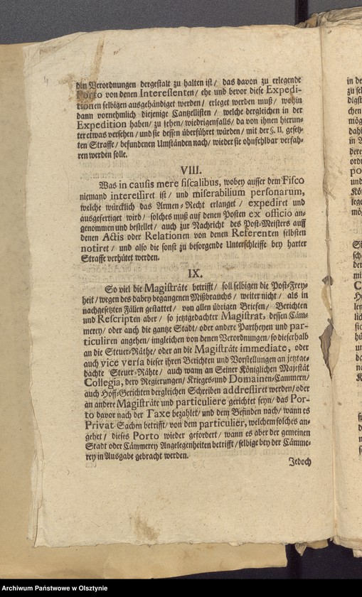 image.from.unit.number "Königliche Edikte, Patente usw. [Rozporządzenia królewskie]"