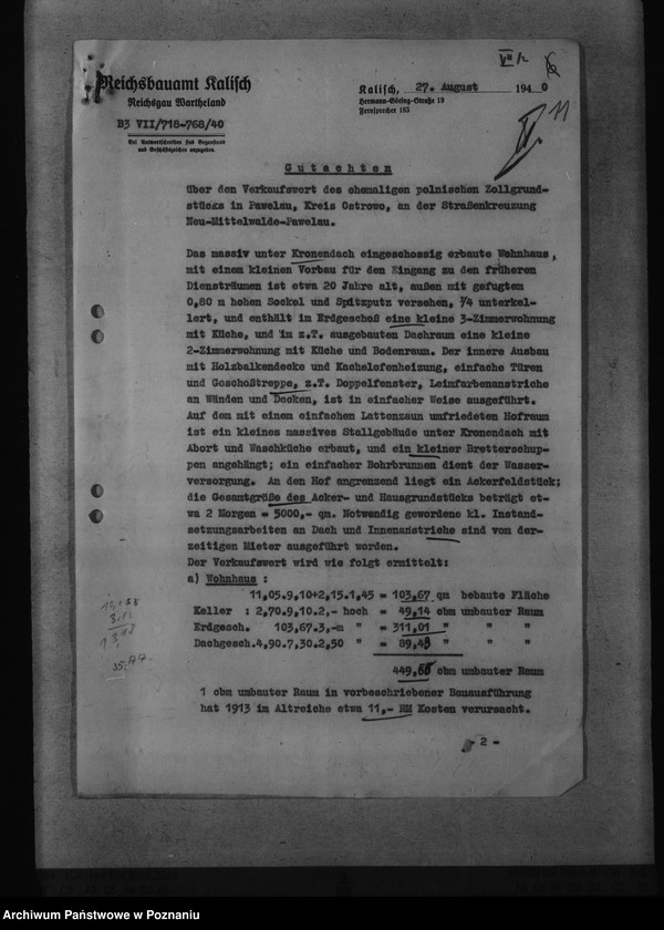 Obraz 15 z jednostki "Zoll - Budowle dla urzędów celnych"