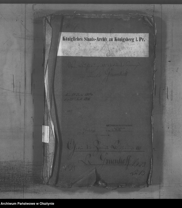 Obraz 3 z jednostki "Aufhebung des Getränke Zwanges im Amt Greunhoff"