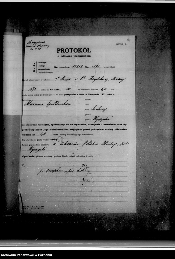 Obraz 19 z jednostki "Mleczarnia Spółdzielcza w Sucharach powiat wyrzyski"