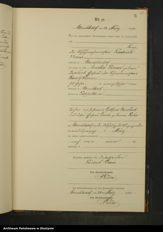 image.from.unit.number "Sterbe-Neben-Register Nr 1 - 29"