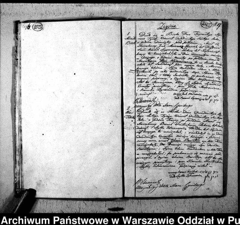 image.from.unit.number "Akta urodzeń, małżeństw i zgonów"