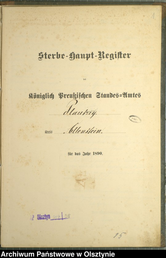 image.from.unit.number "Sterbe-Haupt-Register Nr 1 - 11"