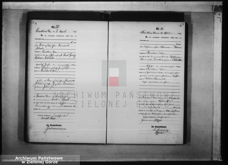 Obraz 20 z jednostki "[Księga aktów zgonów rok 1892 od nr 1 do nr 133]"