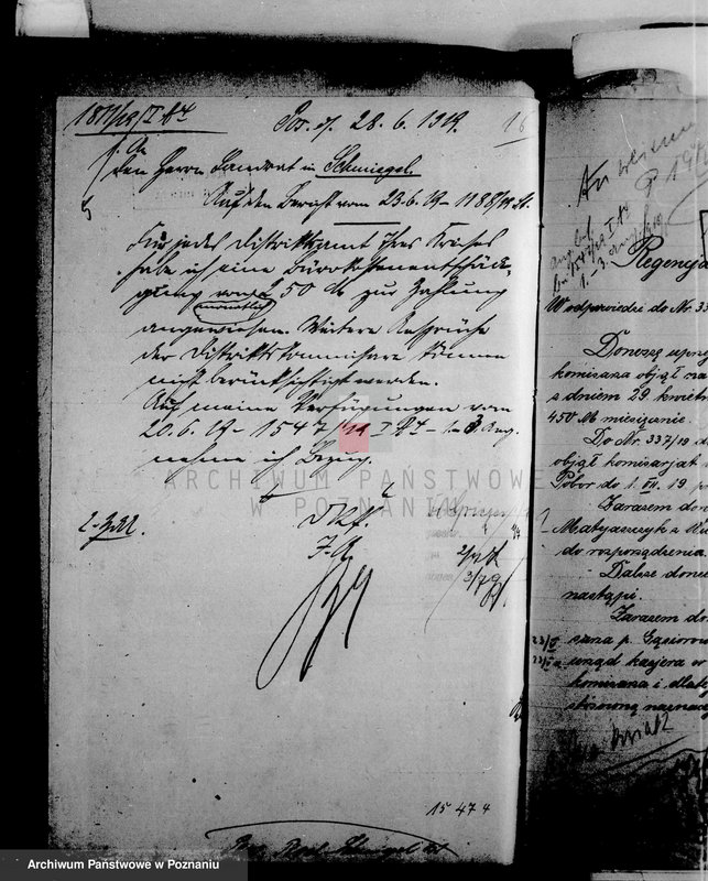 Obraz 9 z jednostki "Stosunki osobiste Władysława Piocha burmistrza miasta Śmigla"