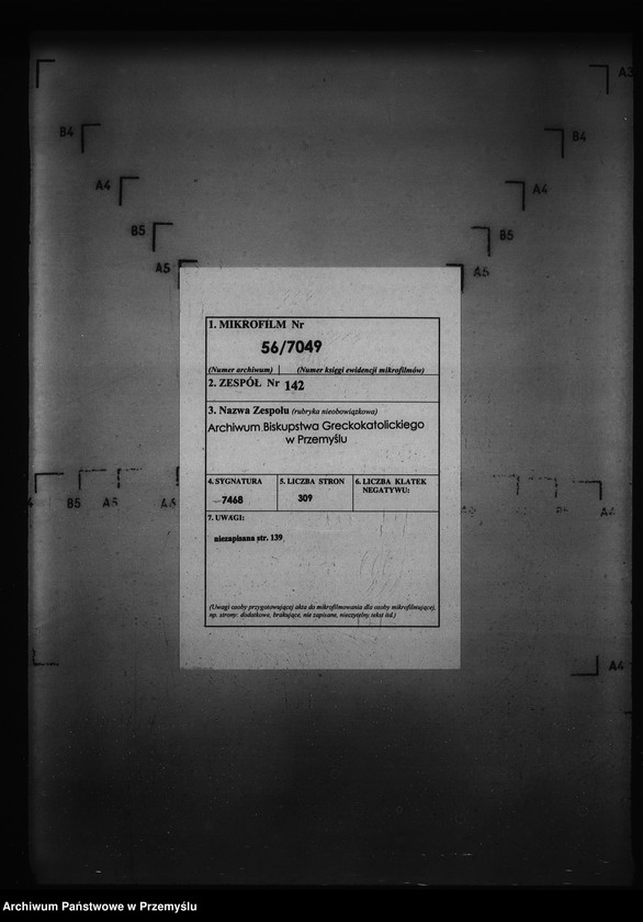 image.from.unit.number "[Kopie ksiąg metrykalnych parafii Kormanice z filiami Darowice, Fredropol (dekanat Niżankowice)]"