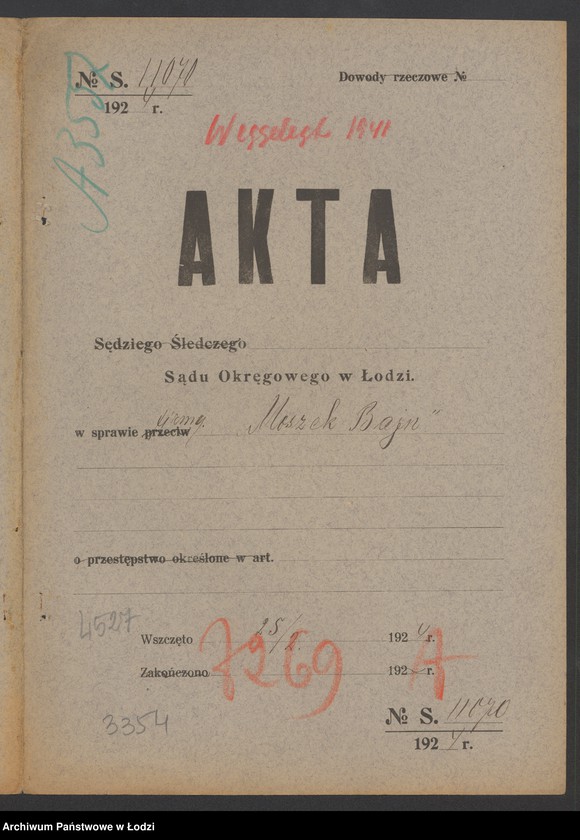 Obraz 2 z jednostki "Moszek Bajn- sprzedaż galanterii"