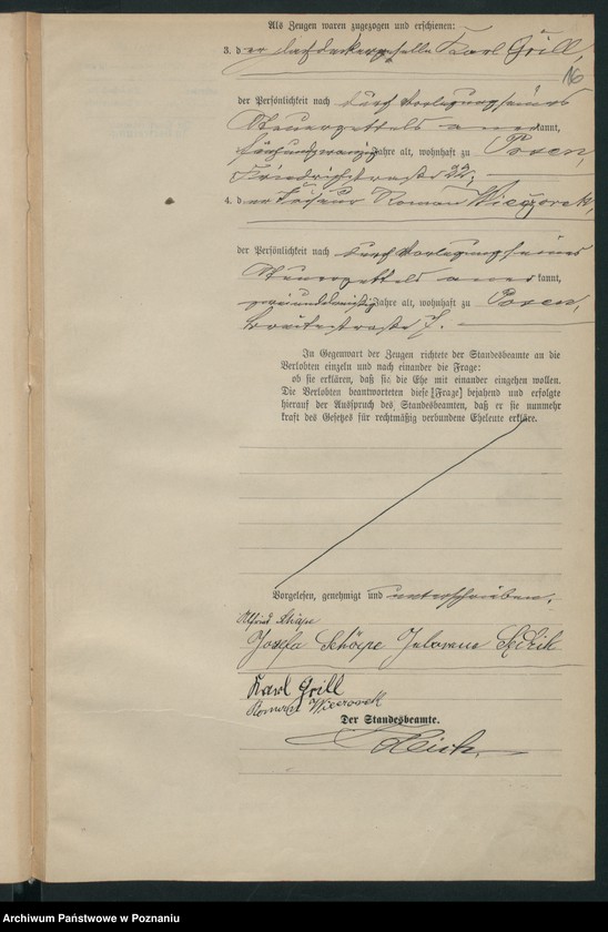 Obraz 19 z jednostki "Księga małżeństw t. I"