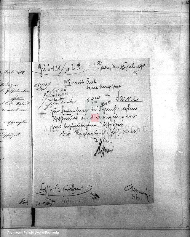 Obraz 19 z jednostki "Die Austellung und Versongung der Kommunalbeamten der Stadt Sarne"