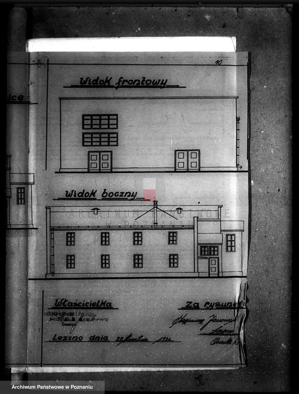 Obraz 15 z jednostki "Zatwierdzenie zakładu przemysłowego /fabryki farb/ H. Perek w Lesznie"