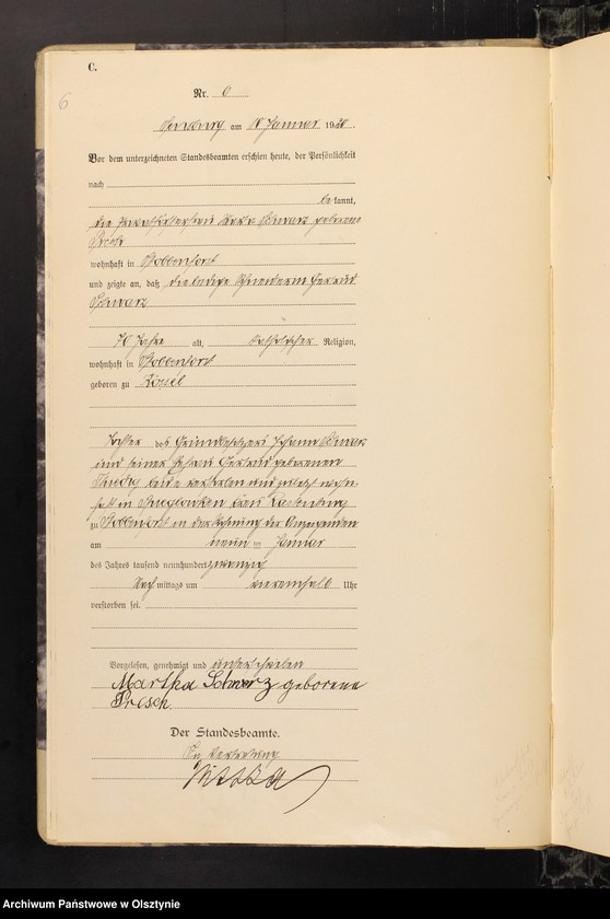 image.from.unit.number "Sterbe-Haupt-Register Nr 1-211"