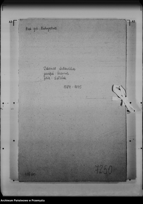 Obraz 4 z jednostki "[Kopie ksiąg metrykalnych parafii Czarna z filią Żołobek (dekanat Lutowiska)]"