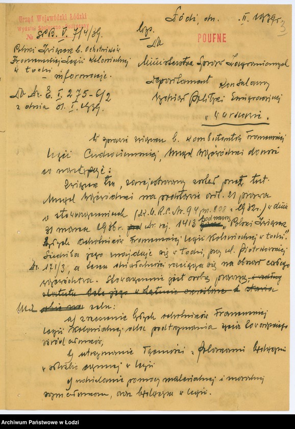 Obraz 6 z jednostki "[Informacja o związkach i stowarzyszeniach]"