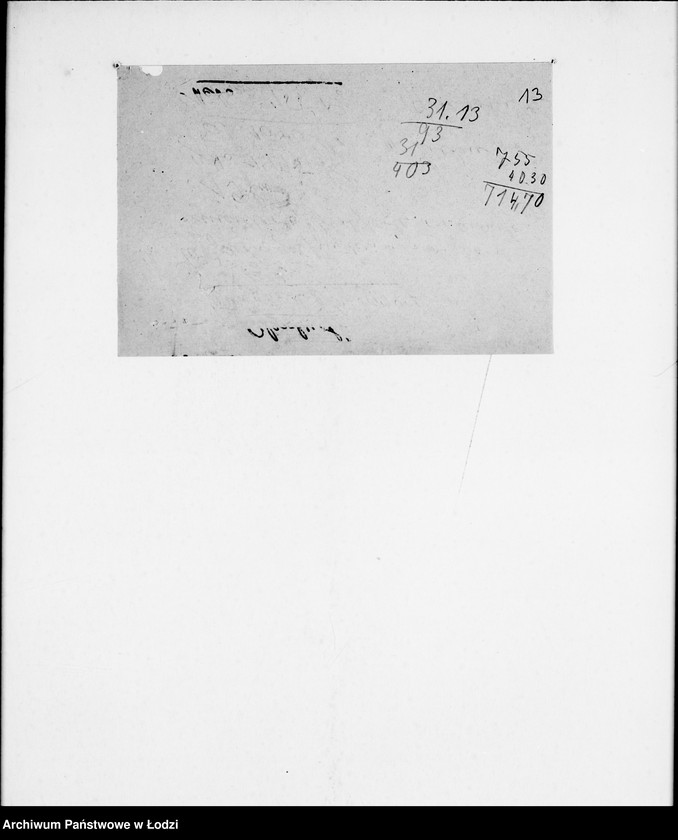 Obraz 16 z jednostki "Judenlieferscheine über ausgelieferte Trennarbeiten"