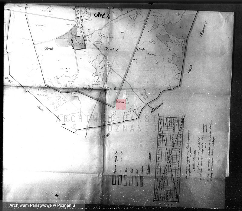 Obraz 16 z jednostki "Majątek Obudno powiatu żnińskiego wyłączenie z art.4/5 ustawy o wykonaniu reformy rolnej"
