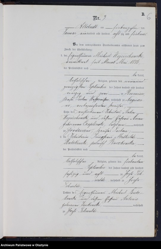 image.from.unit.number "Heiraths-Neben-Register Nr 1 - 16"