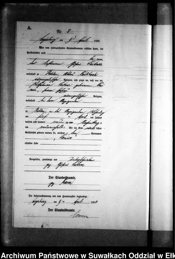 image.from.unit.number "Geburts-Neben-Register des Preussischen Standes-Amtes Kehlen Kreis Angerburg"