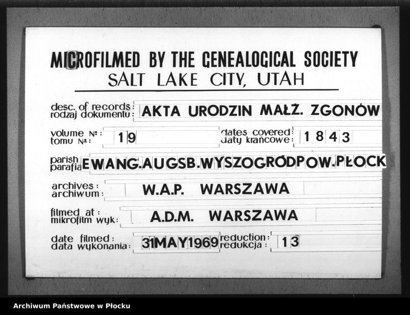 image.from.unit.number "Akta urodzeń, małżeństw i zgonów"