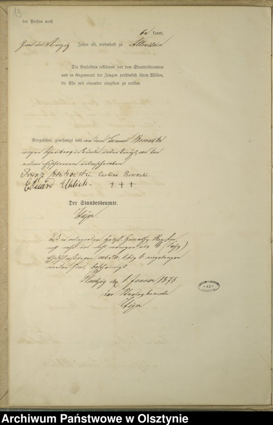 image.from.unit.number "Haupt-Heiraths-Register Nr 1 - 6"