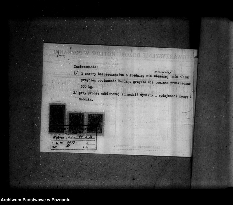 Obraz 6 z jednostki "Gorzelnia rolnicza, młyn i tartak K. Rzóski w Gołaszynie powiat rawicki"