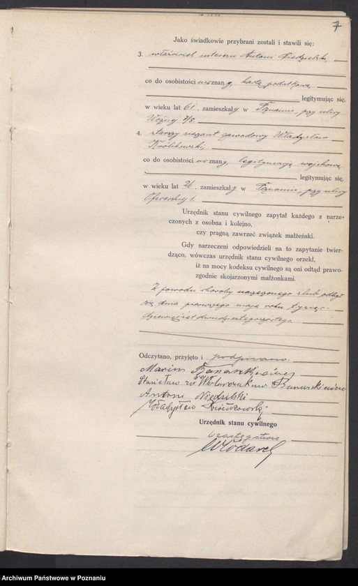Obraz 9 z jednostki "Księga miejscowa małżeństw tom II [Rejestr główny małżeństw]"