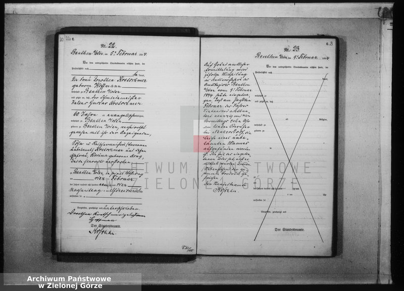 Obraz 16 z jednostki "[Księga aktów zgonów rok 1894 od nr 1 do nr 124]"