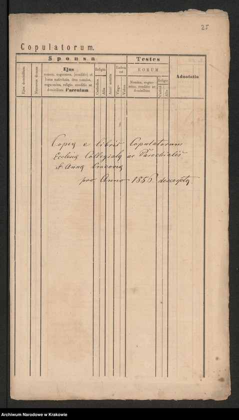 Obraz 16 z jednostki "[Księga małżeństw]"