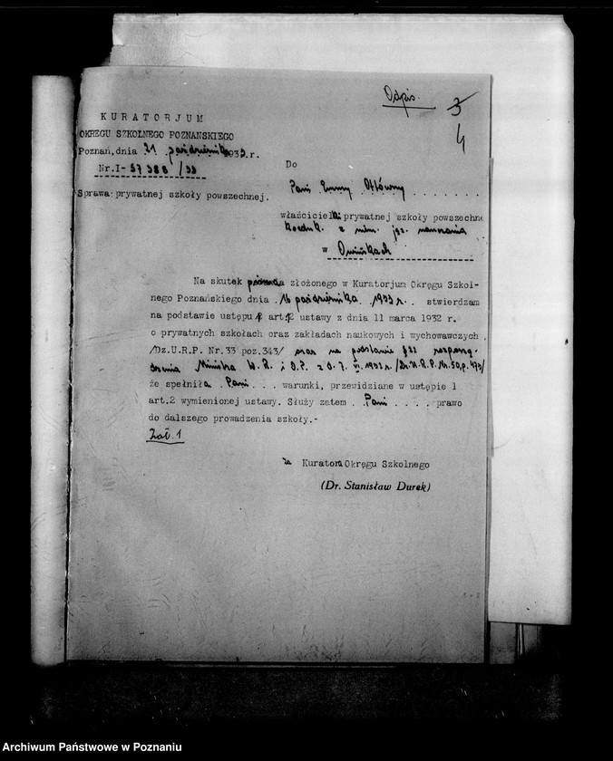 Obraz 8 z jednostki "Prywatna Szkoła Powszechna z niemieckim językiem nauczania Owińska powiat Poznański"