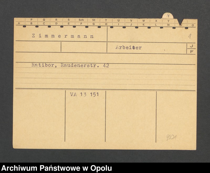 Obraz 3 z jednostki "[Zimmermann, Ratibor]"