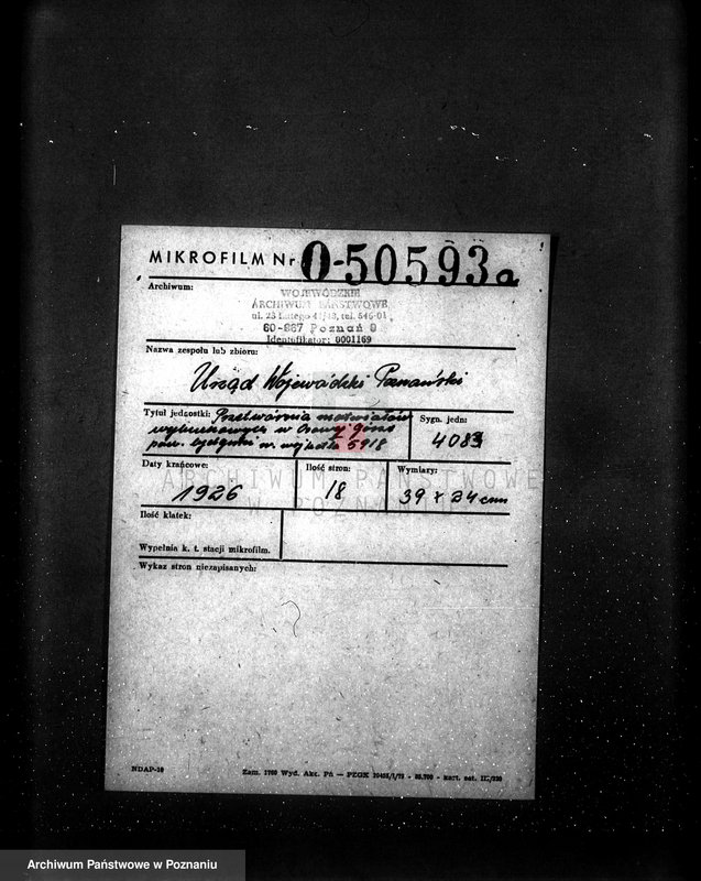 Obraz 2 z jednostki "Przetwórnia materiałów wybuchowych w Osowej Górze, pow. bydgoski nr woj. kotła 5961"