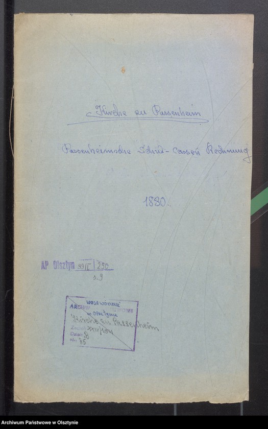 image.from.unit.number "Passenheimsche Schul-Cassen-Rechnung"