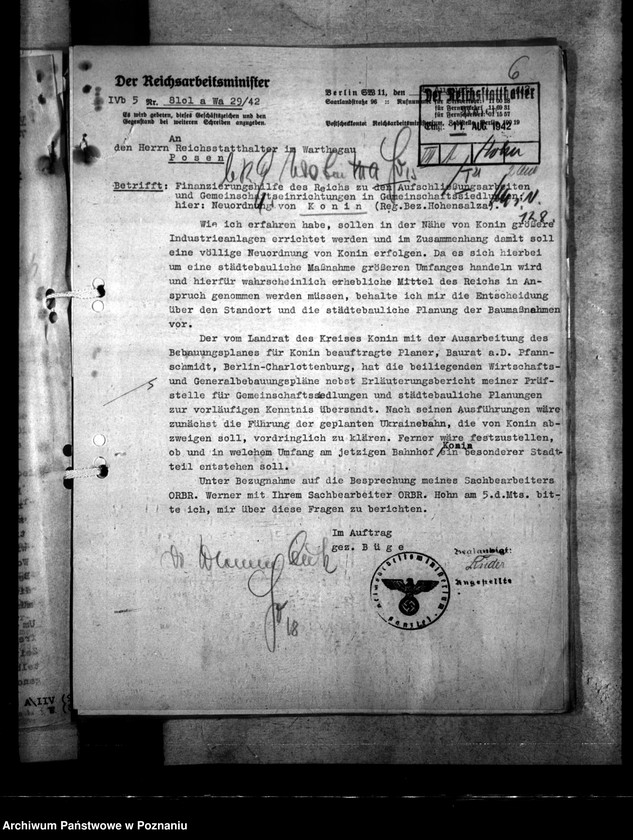 Obraz 10 z jednostki "Wirtschaftsplan Hohensalza (Inowrocław)"