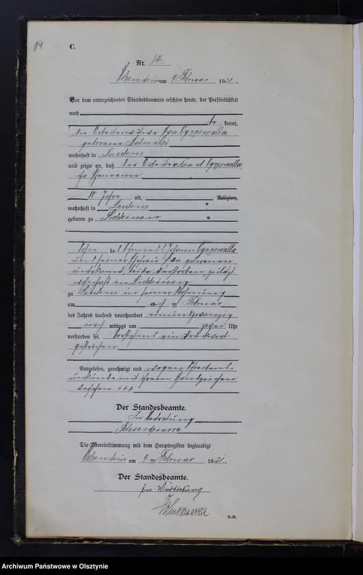 image.from.unit.number "Sterbe-Neben-Register Nr 1 - 112"