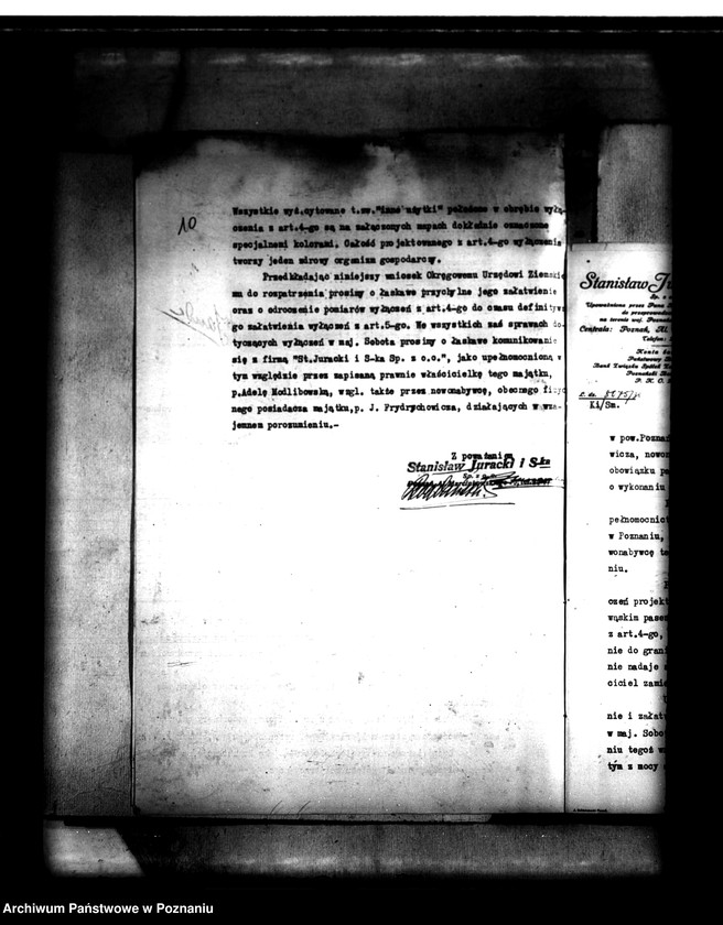 Obraz 15 z jednostki "Majątek Sobota powiatu poznańskiego wyłączenie z art. 4 i 5 ustawy o wykonaniu reformy rolnej Józef Frydrychowicz"