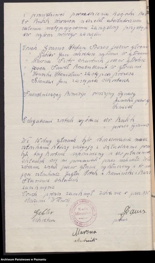 Obraz 20 z jednostki "Mirosław, powiat Chodzież."