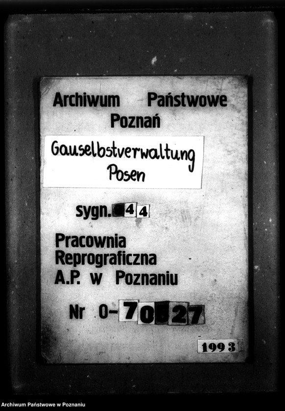 Obraz 9 z jednostki "Statistik - Bericht des Gaufürsorgeverbandes Kreisgau Wartheland in Posen über die Durchführung der Tuberculosehilfe im Rechnungsjahr 1943."