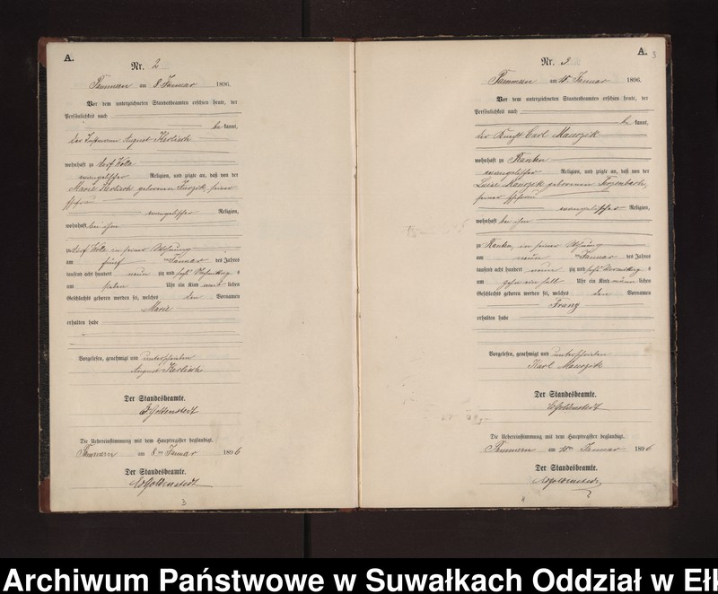 image.from.unit.number "Geburts-Neben-Register des Preussischen Standes-Amtes Neuhoff Kreis Loetzen"