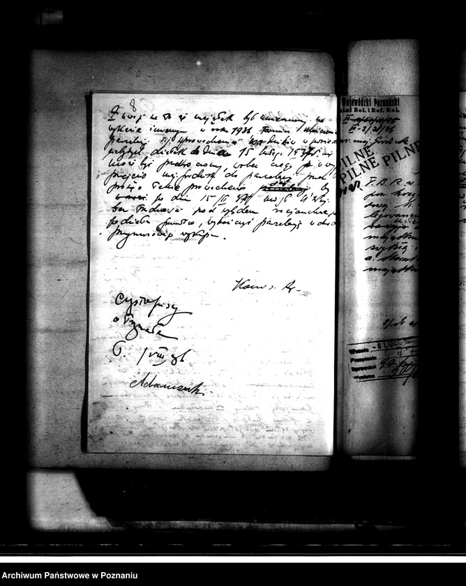 Obraz 12 z jednostki "Grodzisk powiat nowotomyski parcelacja Państwowego Banku Rolnego"