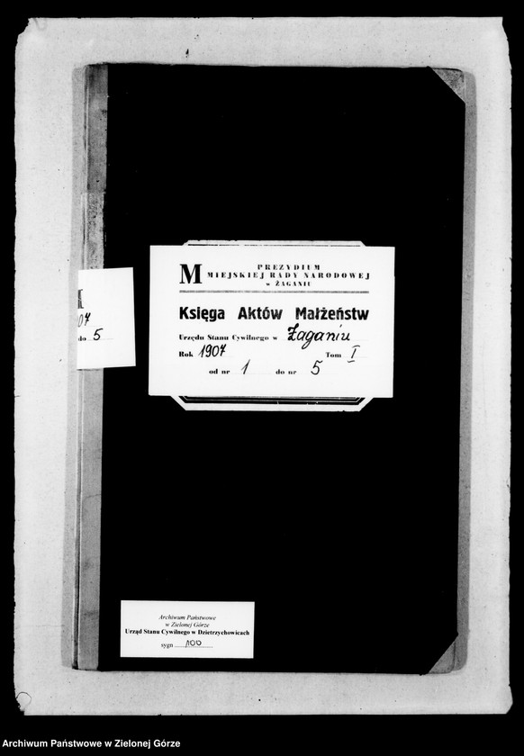 Obraz z jednostki "[Księga aktów małżeństw]"