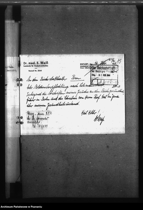 Obraz 19 z jednostki "Notdienstverpflichtung der Ärzte"