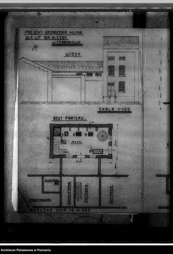 Obraz 15 z jednostki "Zatwierdzenie zakładu przemysłowego / młyn parowy/ Klessy Ignacego w Czarnkowie"